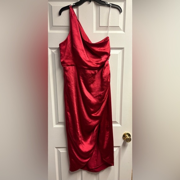 REVOLVE Lovers and Friends Renata One Shoulder Midi Dress Size XL - Picture 2 of 5